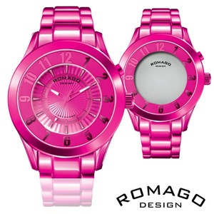 ROMAGO腕時計Unisex　RM028-0287AL　ピンク - 拡大画像