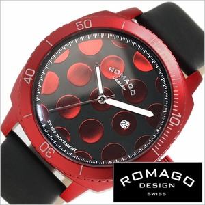 ROMAGO腕時計Unisex　RM049-0428ST　レッド - 拡大画像