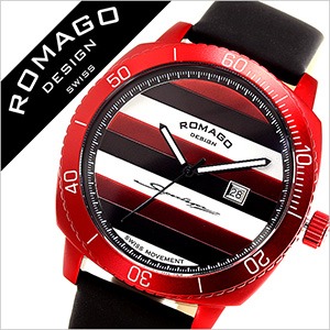 ROMAGO腕時計Unisex　RM049-0429ST　レッド - 拡大画像