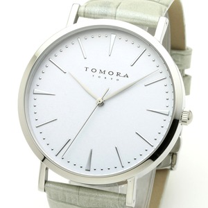 TOMORA TOKYO(トモラトウキョウ) 腕時計 日本製　T-1601-SWHGY - 拡大画像