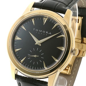 TOMORA TOKYO(トモラトウキョウ) 腕時計 日本製　T-1602-GDBK - 拡大画像