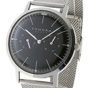 TOMORA TOKYO(トモラトウキョウ) 腕時計 日本製　T-1603-BK - 拡大画像