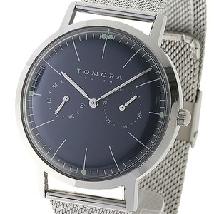 TOMORA TOKYO(トモラトウキョウ) 腕時計 日本製　T-1603-BL - 拡大画像