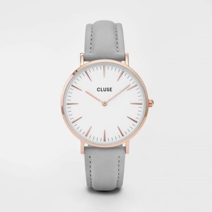 CLUSE(クルース）LA BOHEME ROSE GOLD - 38mm White/Grey