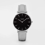 CLUSE(クルース）LA BOHEME SILVER - 38 mm Black/Grey