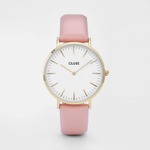 CLUSE(クルース）LA BOHEME GOLD - 38 mm White/Pink