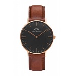 Daniel Wellington(ダニエルウェリントン)CLASSIC BLACK Rose gold 36mm　St Mawes