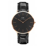 Daniel Wellington(ダニエルウェリントン) CLASSIC BLACK Rose gold 40mm Reading