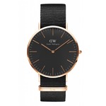 Daniel Wellington(ダニエルウェリントン)CLASSIC BLACK Rose gold 40mm　Cornwall