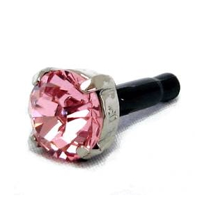 ジャックピアス ワン (JackPierce ONE) シルバーメッキ×ライトローズ(スワロフスキー・エレメント)