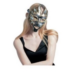 RUBIE'S（ルービーズ） Domino Mask - Black Masquerade（ドミノ マスク ブラック マスカレイド）
