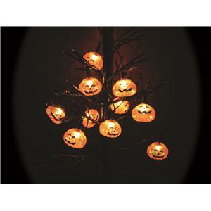 RUBIE'S（ルービーズ） HALLOWEEN（ハロウィン） 10 Light shining Pumpkin（10 ライト シャイニング パンプキン）12個セット