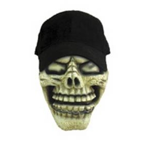 RUBIE'S（ルービーズ） ACCESSORY（アクセサリー） マスク（コスプレ） Skull Cap Mask（スカル 帽子 マスク）