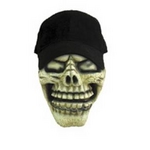RUBIE'S（ルービーズ） ACCESSORY（アクセサリー） マスク（コスプレ） Skull Cap Mask（スカル 帽子 マスク）