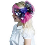 RUBIE'S（ルービーズ） ACCESSORY（アクセサリー） アクセサリ（コスプレ） Rainbow Ribbon Hair Clip（レインボウ リボン ヘアー クリップ）