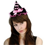 RUBIE'S（ルービーズ） ACCESSORY（アクセサリー） アクセサリ（コスプレ） Pink Ribbon Hat Headband（ピンク リボン ハット ヘドバンド）