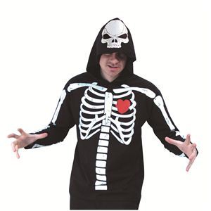 RUBIE'S（ルービーズ） ACCESSORY（アクセサリー） アクセサリ（コスプレ） Skull T-shirt（スカル ティーシャツ） Lサイズ