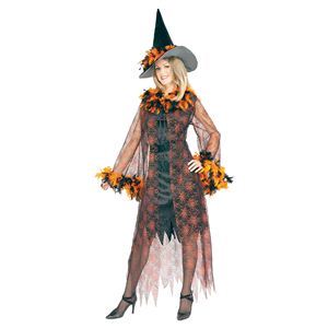 RUBIE'S（ルービーズ） ADULT（アダルト） コスプレ Feathered Witch - Orange（フェザード ウィッチ オレンジ） Stdサイズ