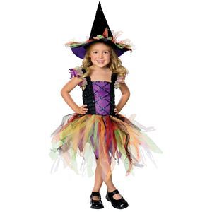 RUBIE'S（ルービーズ） CHILD（チャイルド） コスプレ Glitter Witch（グリッタ ウィッチ） Sサイズ