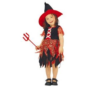 RUBIE'S（ルービーズ） CHILD（チャイルド） コスプレ Pretty Red Witch（プリティー レッド ウィッチ） Mサイズ