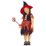 RUBIE'S（ルービーズ） CHILD（チャイルド） コスプレ Pretty Red Witch（プリティー レッド ウィッチ） Sサイズ