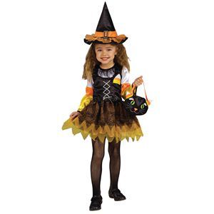 RUBIE'S（ルービーズ） CHILD（チャイルド） コスプレ Candy Corn Witch（キャンディー コーン ウィッチ） Todサイズ