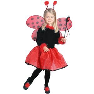 RUBIE'S（ルービーズ） CHILD（チャイルド） コスプレ Pretty Ladybug（プリティー レディーバグ） Sサイズ