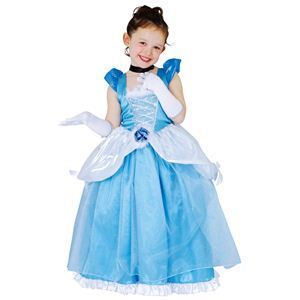 【コスプレ】 RUBIE'S（ルービーズ） DISNEY（ディズニー） コスプレ PRINCESS（プリンセス）シリーズ シンデレラ Child Dx Cinderella（チャイルド シンデレラ） Sサイズ - 拡大画像