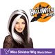 【コスプレ】 RUBIE'S （ルービーズ） 51462 Miss Sinister Wig - Black／Silver（ウィッグ） - 縮小画像1