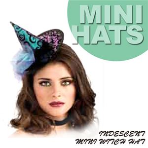 【コスプレ】 RUBIE'S （ルービーズ） 48909 2Tone Witch Mini Hat（ミニハット） - 拡大画像