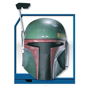 【コスプレ】 RUBIE'S （ルービーズ） 3148 スターウォーズ Deluxe adult vinyl masks Boba Fett（マスク） - 拡大画像
