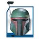 【コスプレ】 RUBIE'S （ルービーズ） 3148 スターウォーズ Deluxe adult vinyl masks Boba Fett（マスク） - 縮小画像1