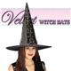 【コスプレ】 RUBIE'S （ルービーズ） 49029 Black Vinyl Witch Hat 49029 （ハット） - 縮小画像1