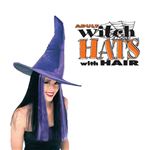 RUBIE'S （ルービーズ） 49227 Purple Velour Crooked Witch Hat 49227 （ハット）