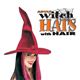 【コスプレ】 RUBIE'S （ルービーズ） Burgundy Velour Crooked Witch Hat 49232 （ハット） - 縮小画像1