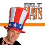 RUBIE'S （ルービーズ） Uncle Sam StovePipe Hat 47711 （ハット）