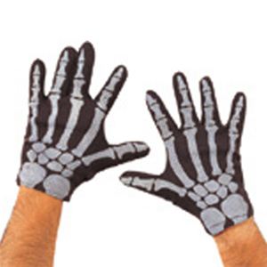RUBIE'S （ルービーズ） Men's Painted Skeleton Gloves 332 （手袋）