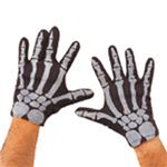 RUBIE'S （ルービーズ） Men's Painted Skeleton Gloves 332 （手袋）