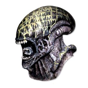 【コスプレ】 RUBIE'S （ルービーズ） 4150 エイリアンVSプレデター Deluxe Alien Overhead Latex Mask（マスク） - 拡大画像