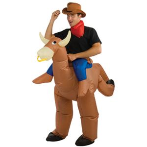 RUBIE'S （ルービーズ） 889739 Std Inflatable Bull Rider