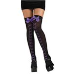 RUBIE'S （ルービーズ） 8502 Purple Crossbone Tights