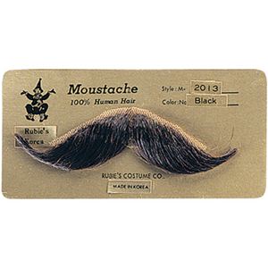 RUBIE'S （ルービーズ） 2013 Handlebar Moustache - Black
