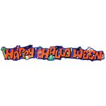 RUBIE'S （ルービーズ） 95113 Happy Halloween Paper Banner