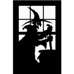 RUBIE'S （ルービーズ） M36753 Scary Silhouette Witch