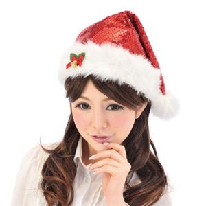 【クリスマスコスプレ】ジュエリーサンタ帽子