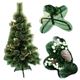 【クリスマス】150cm LEDクリスマスツリー（松ぼっくり） TZ604-150 - 縮小画像1