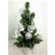 【クリスマス】30cm クリスマスツリー（シルバー） C-12510 - 縮小画像1