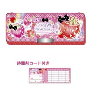 ペンケース kirakira Strawberry NL62490 - 拡大画像