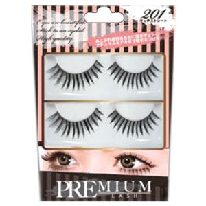 PREMIUM LASH（プレミアムラッシュ） No.201 リッチストレート（上まつげ用） SE85104