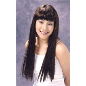 【パーティーグッズ】ストレートロング （ブラック）